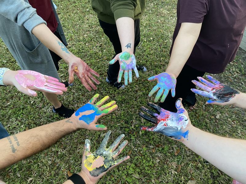 Painted Hands